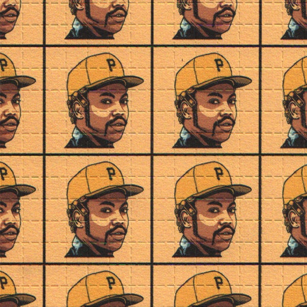 Blotter Art "Dock Ellis" 500 Hit's, no drugs, only Paper !!!