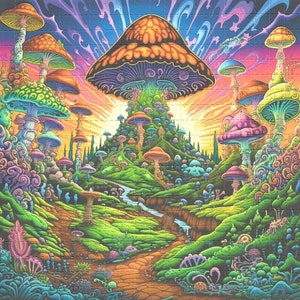 Blotter Art "The Shrooms 4" 400 successi, niente droga, solo carta!!!
