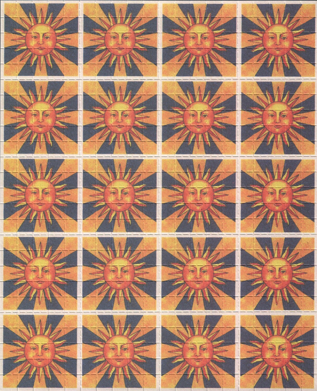 Blotter art california sunshine - Etsy 日本