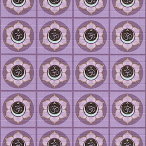 Blotter Art "Lotus Om purple" 500 risultati, niente droga, solo carta!!!