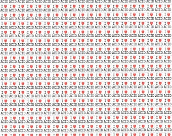 Blotter Art "I Love Acid" 500 Hit's, no drugs, only Paper !!!