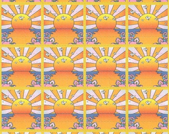 Blotter Art "Califonia Sunshine 2" 500 visualizzazioni, niente droga, solo carta!!!