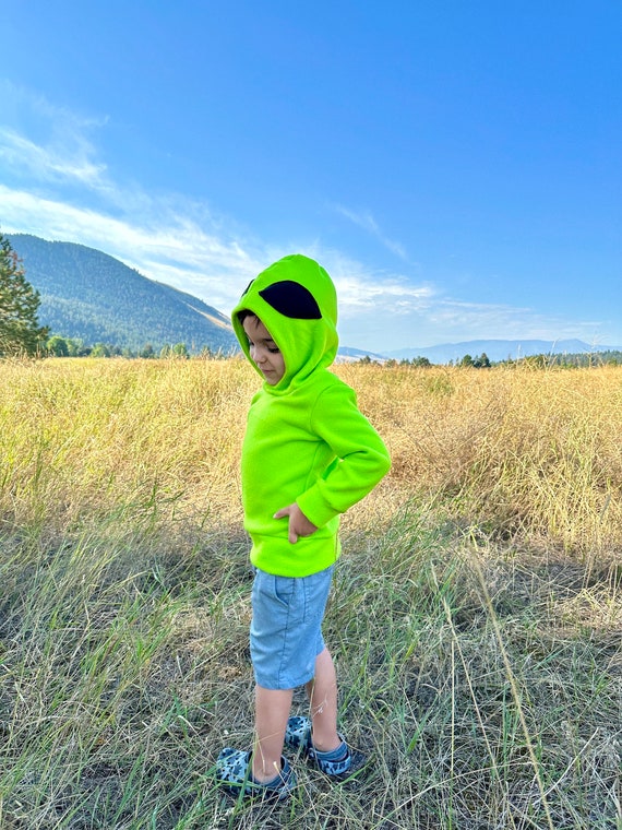 Green alien costume discount
