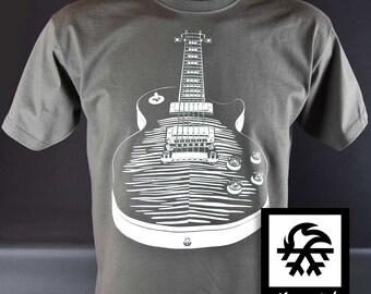 T-Shirt Gibson Gitarre Les Paul Waveslide