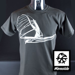 T-Shirt Windsurfing Surfing Waveslide image 1