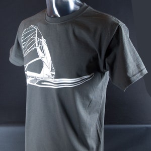 T-Shirt Windsurfing Surfing Waveslide image 3