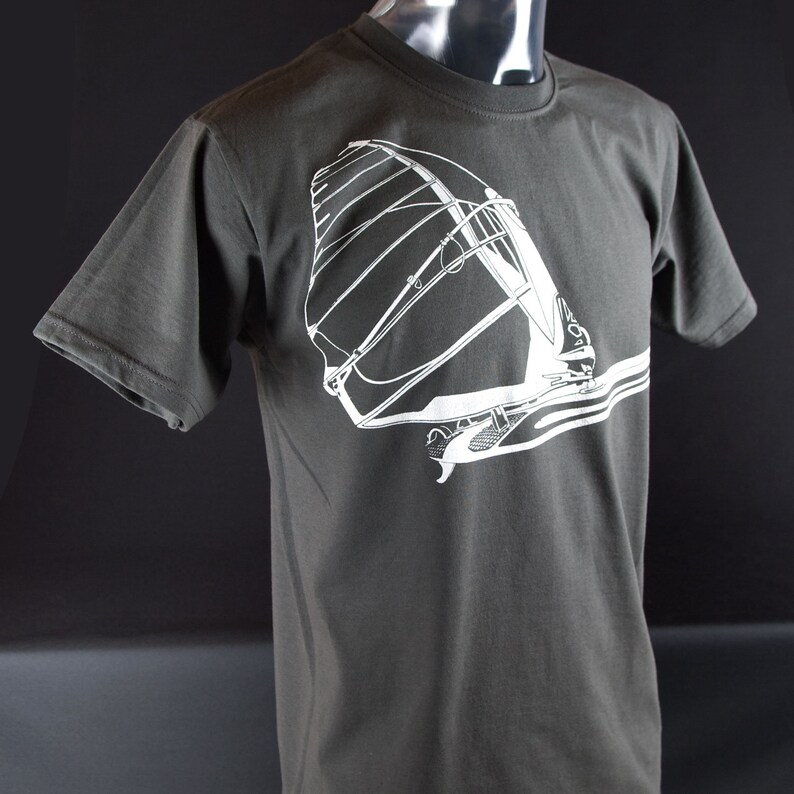 T-Shirt Windsurfing Surfing Waveslide image 5