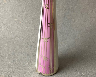 Silveroverlay - Monofleurvase, H& C Heinrich Selb, ART DECO, um 1930/40