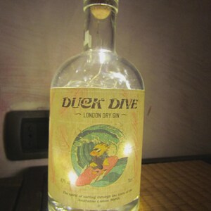 LED gin bottles with USB cable (Tanqueray, Tanquerat Ten, Tanqueray Sevilla, Absolut Vodka LGBTQ, Espolon, Nikka, Silent Pool, Vermouth) Duck Dive Gin