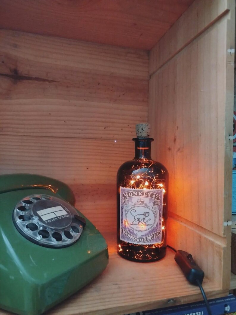 LED gin bottles with USB cable (Tanqueray, Tanquerat Ten, Tanqueray Sevilla, Absolut Vodka LGBTQ, Espolon, Nikka, Silent Pool, Vermouth) image 8