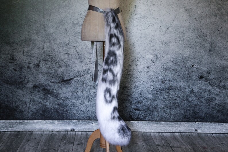Realistic Snow Leopard Ears and Tail Set MTO | Etsy