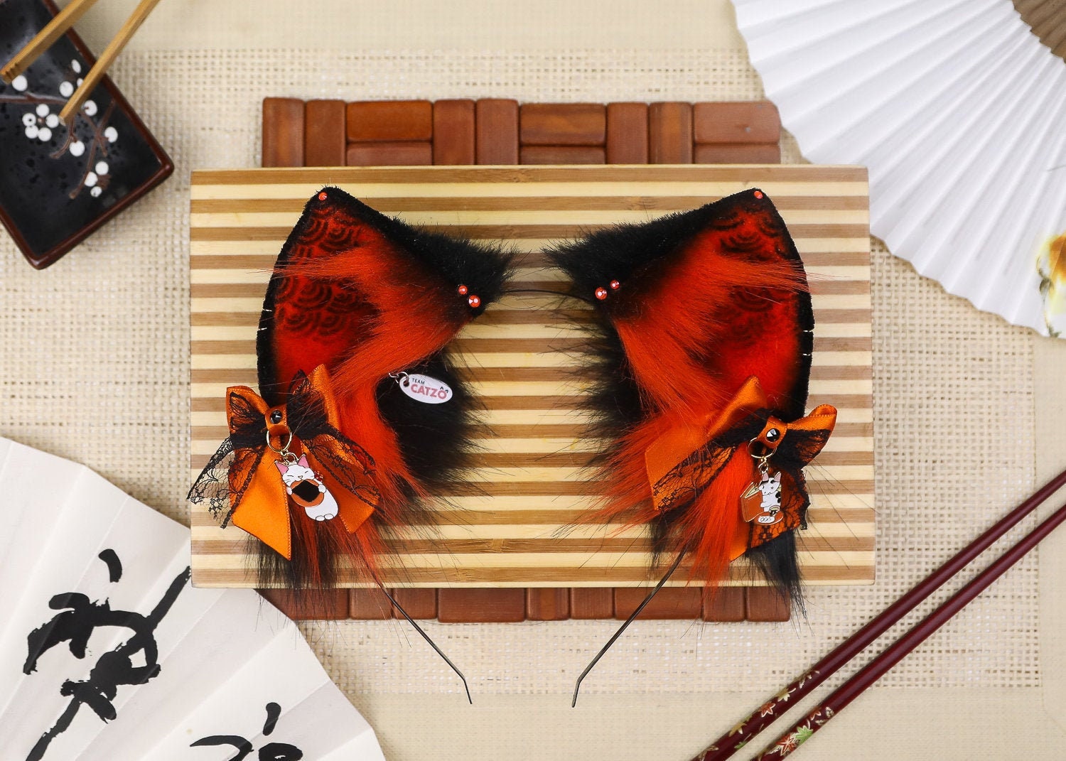 Japanese Cat Ears Original Catzo Design MTO Etsy