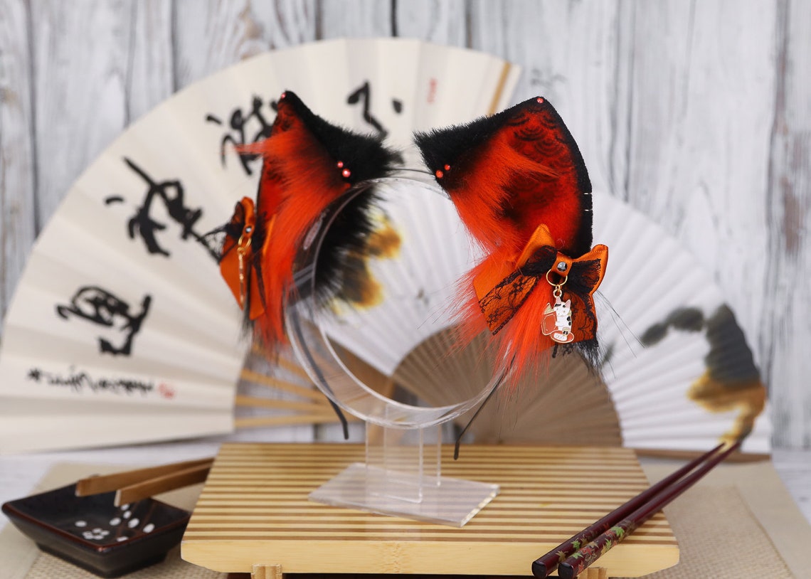 Japanese Cat Ears Original Catzo Design MTO Etsy