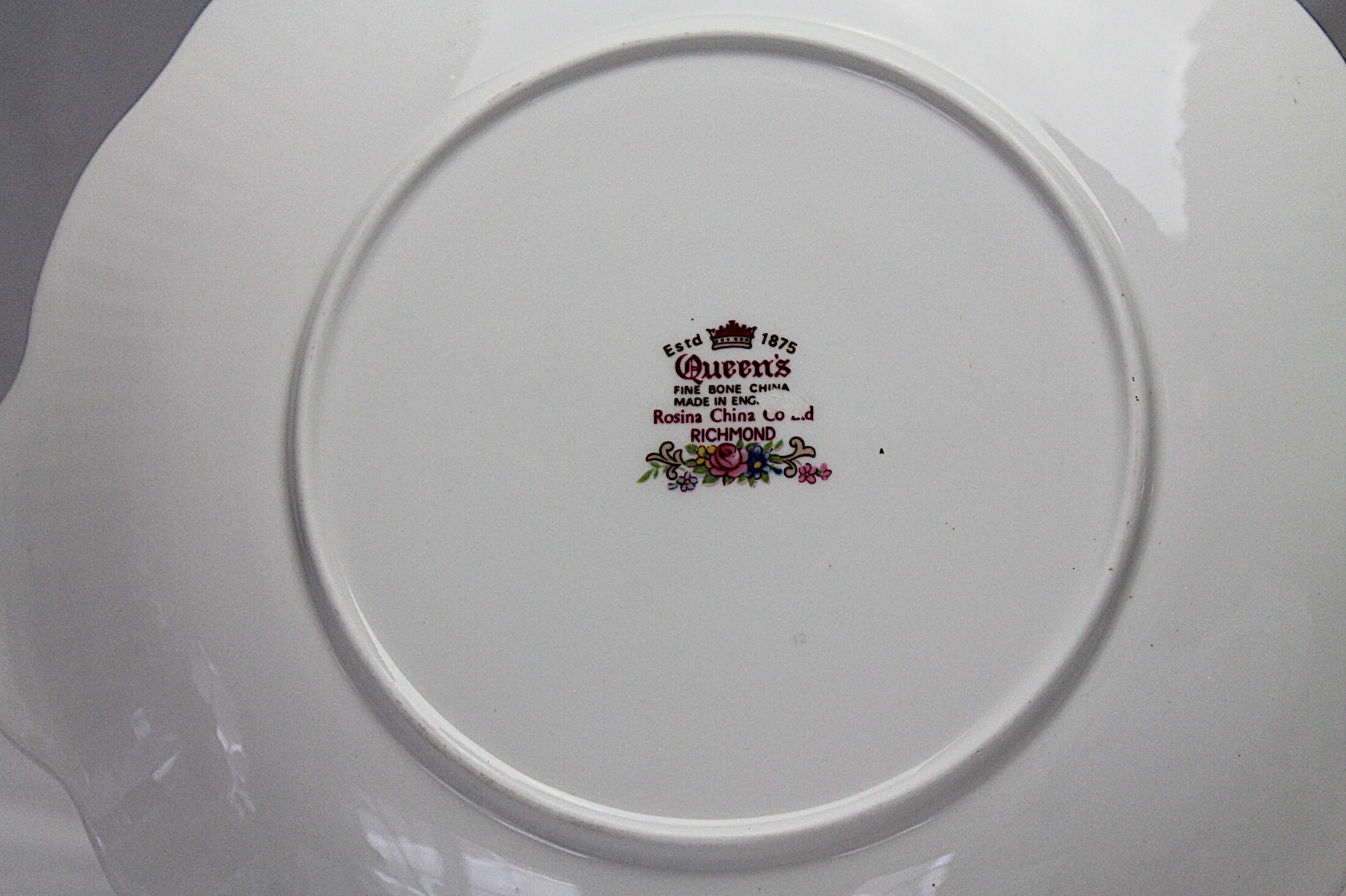 Un vintage queen's fine bone china Rosina China Richmond Etsy