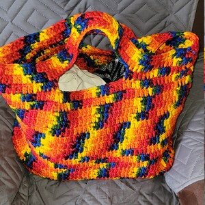 Handmade crochet  bag