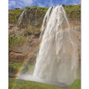 Waterfall and Rainbow