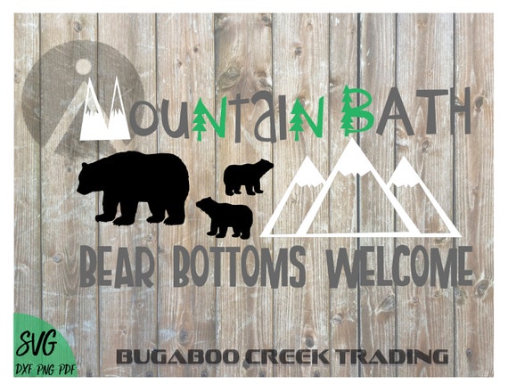 Free Free 248 Silhouette Bear Mountain Svg SVG PNG EPS DXF File