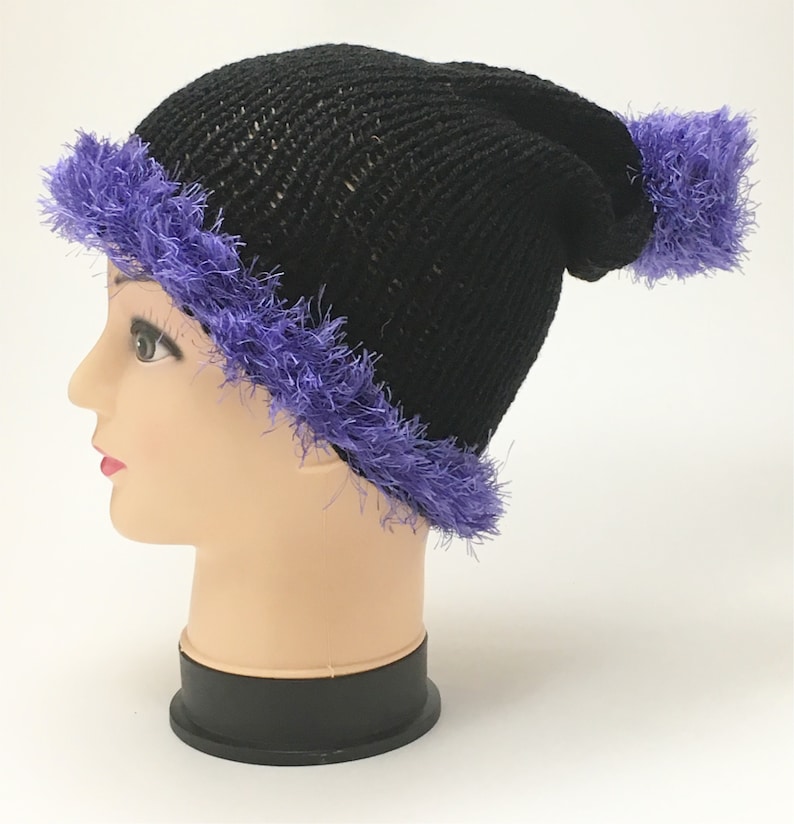 New Adult Unisex Black Russian Hat Winter Leather Style Russian Hats