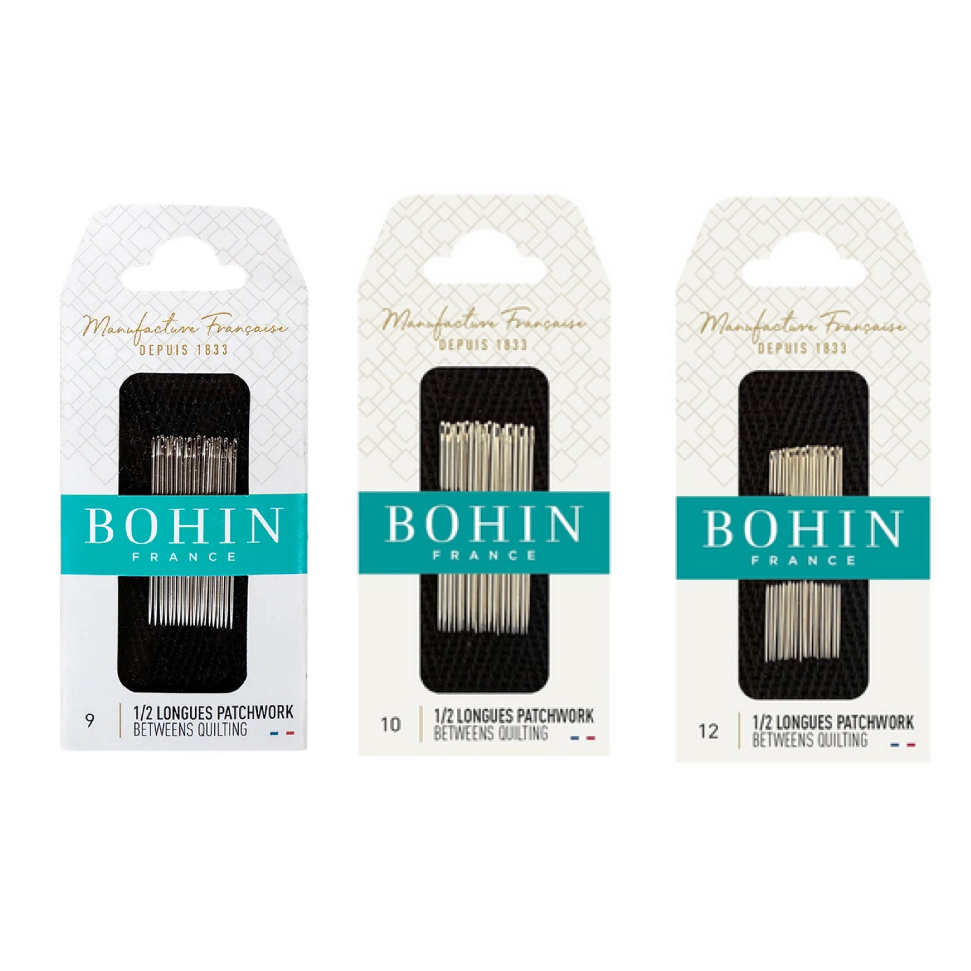 Bohin Betweens Quilting Hand Needles - Size 10 - 20/Pack