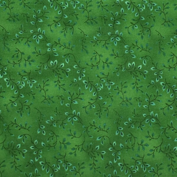 Kelly Vines - Henry Glass Folio by Color Principle Premium Cotton Quilting Fabric By The Yard - Cut to Order - 7755-67