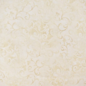 Lightest Taupe Scroll - Wilmington Prints Essentials Premium Cotton Quilting Fabric By The Yard - Cut to Order - 1077-89025-101