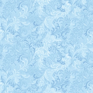 Light Blue Embellishment - Wilmington Prints Premium Cotton Quilting Fabric By The Yard - Cut to Order - 1013-51000-661