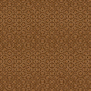May include: A seamless pattern with a repeating design of brown circles and black lines. The pattern is intricate and detailed, creating a sense of depth and texture.