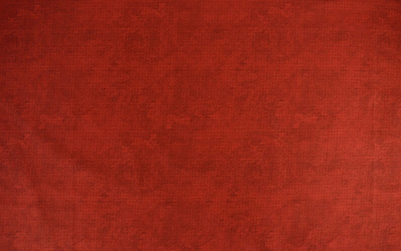 May include: A solid red textured background with a subtle pattern.