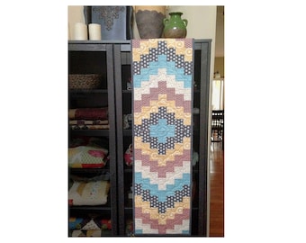 Waverunner Table Runner Quilt Pattern - Cut Loose Press - Gudrun Erla of GE Designs - Instant Download - CLPGER007