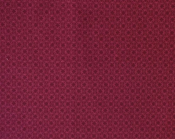Wine Filigree Geo - Henry Glass Modern Melody Basics 1063-89 - Cotton Quilting Fabric By The Yard Cut to Order