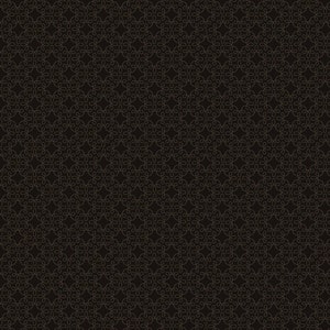 Black Filigree Geo - Henry Glass Premium Cotton Quilting Fabric By The Yard - Cut to Order - Modern Melody Basics 1063-99