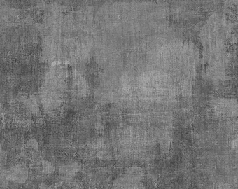 Charcoal Gray Dry Brush - Wilmington Prints 1077-89205-990 - Cotton Quilting Fabric By The Yard Cut to Order