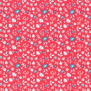 Hot Pink Rhapsody Foliage - Riley Blake Designs - Cotton Quilting Fabric By The Yard - Cut to Order - C8414R-HOTPI
