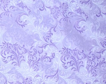 Lavender Embellishment - Wilmington Prints 1013-51000-661 - Premium Cotton Quilting Fabric By The Yard Cut to Order