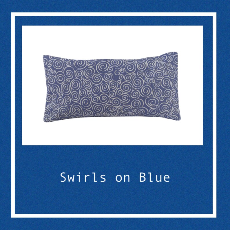 Weighted Eye Pillow Lavender Unscented Relaxation Etsy