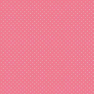 Hot Pink Dots - Riley Blake Designs Sweetheart C15506-HOTPINK - Cotton Quilting Fabric By The Yard Cut to Order