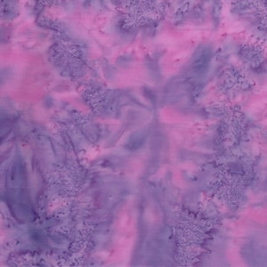 Amethyst Watercolor Batik - Hoffman Fabrics 1895 Collection - Premium Cotton Quilt Fabric By The Yard -Cut to Order- 1895-91