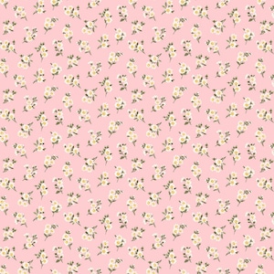 Petal Daisy Bunches-  Whistler Studios - Windham Fabrics Premium Cotton Quilt Fabric By The Yard - 52863-4 - Cut to Order