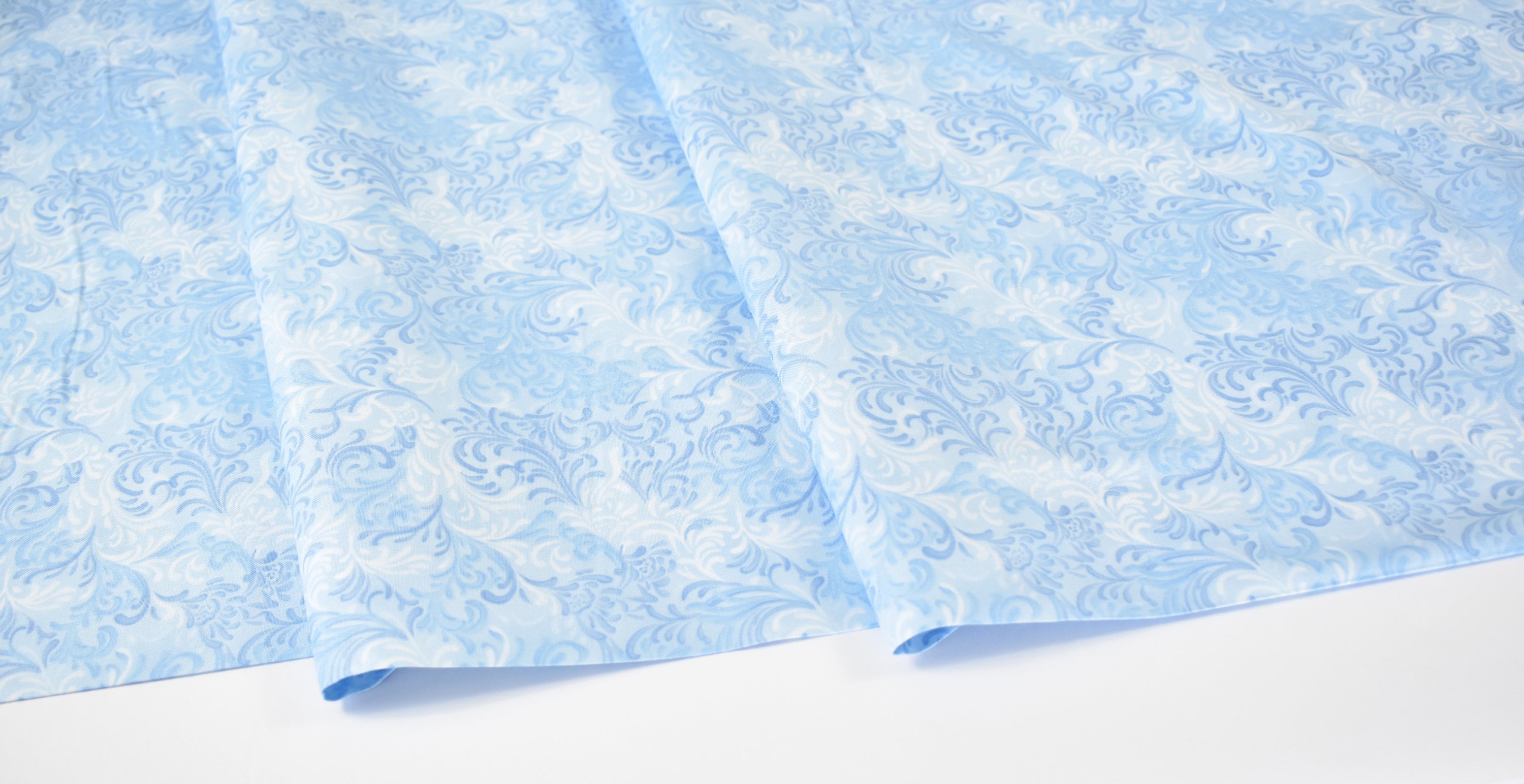 Light Blue Embellishment Wilmington Prints Premium Cotton Etsy