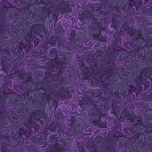 Purple Embellishment - Wilmington Prints Essentials Premium Cotton Quilting Fabric By The Yard - Cut to Order - 1013-51000-664