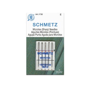 Schmetz Universal Sewing Machine Needles Size 80/12 