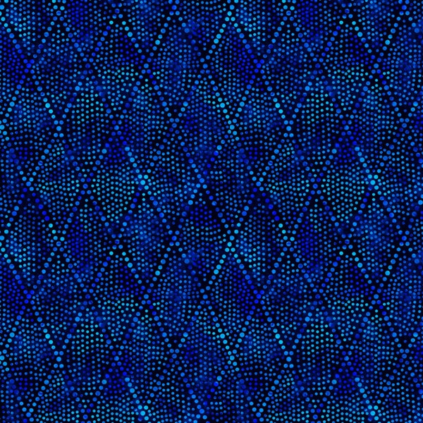 Blue Diamond Dots - Wilmington Prints Essentials Premium Cotton Quilting Fabric By The Yard - 1817-39144-494 - Cut to Order