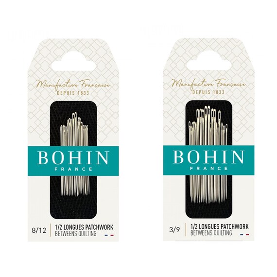 Bohin Big Eye Betweens Sewing Needles, Size 10