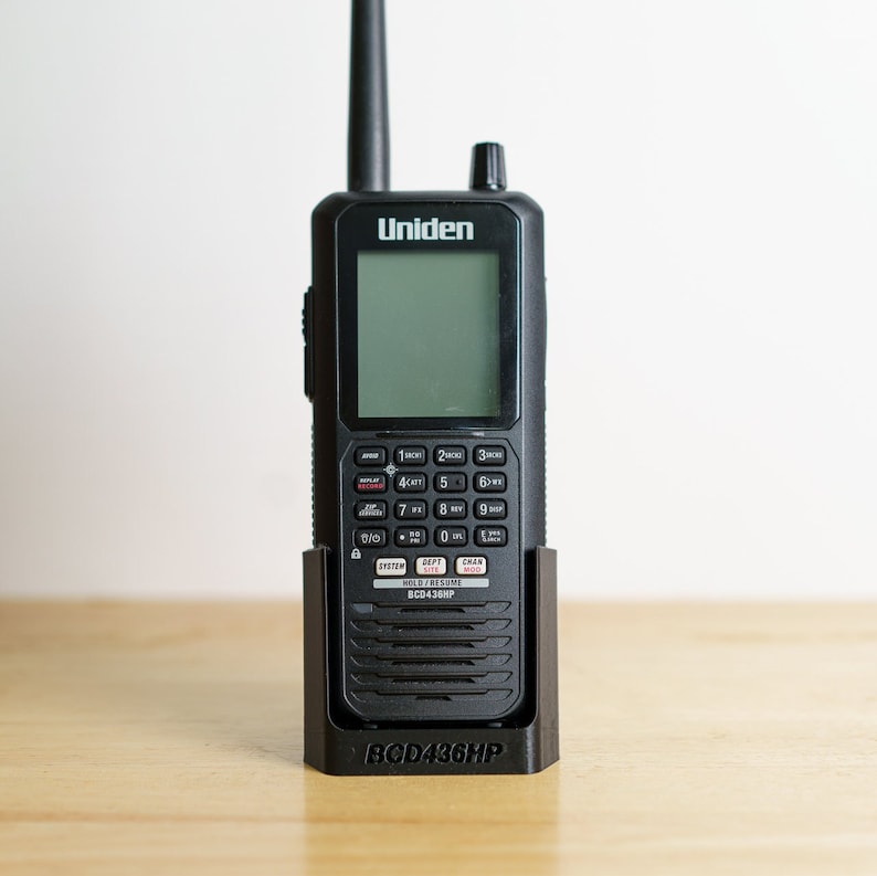 Custom Scanner Base Uniden BCD436HP Radio Police Scanner Custom Stand | 3D Designed ...