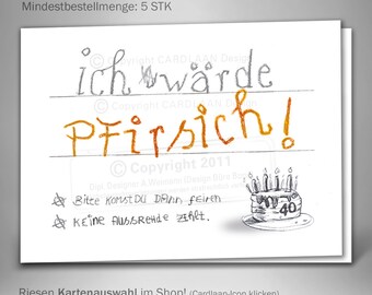 Vierzigsten Geburtstag Etsy
