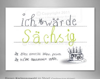 Einladung Geburtstag 60 Etsy