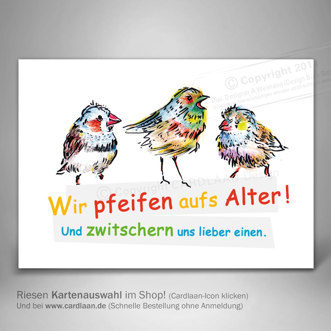 Einladung 40. Geburtstag I Einladung Tiermotiv I Illustration I