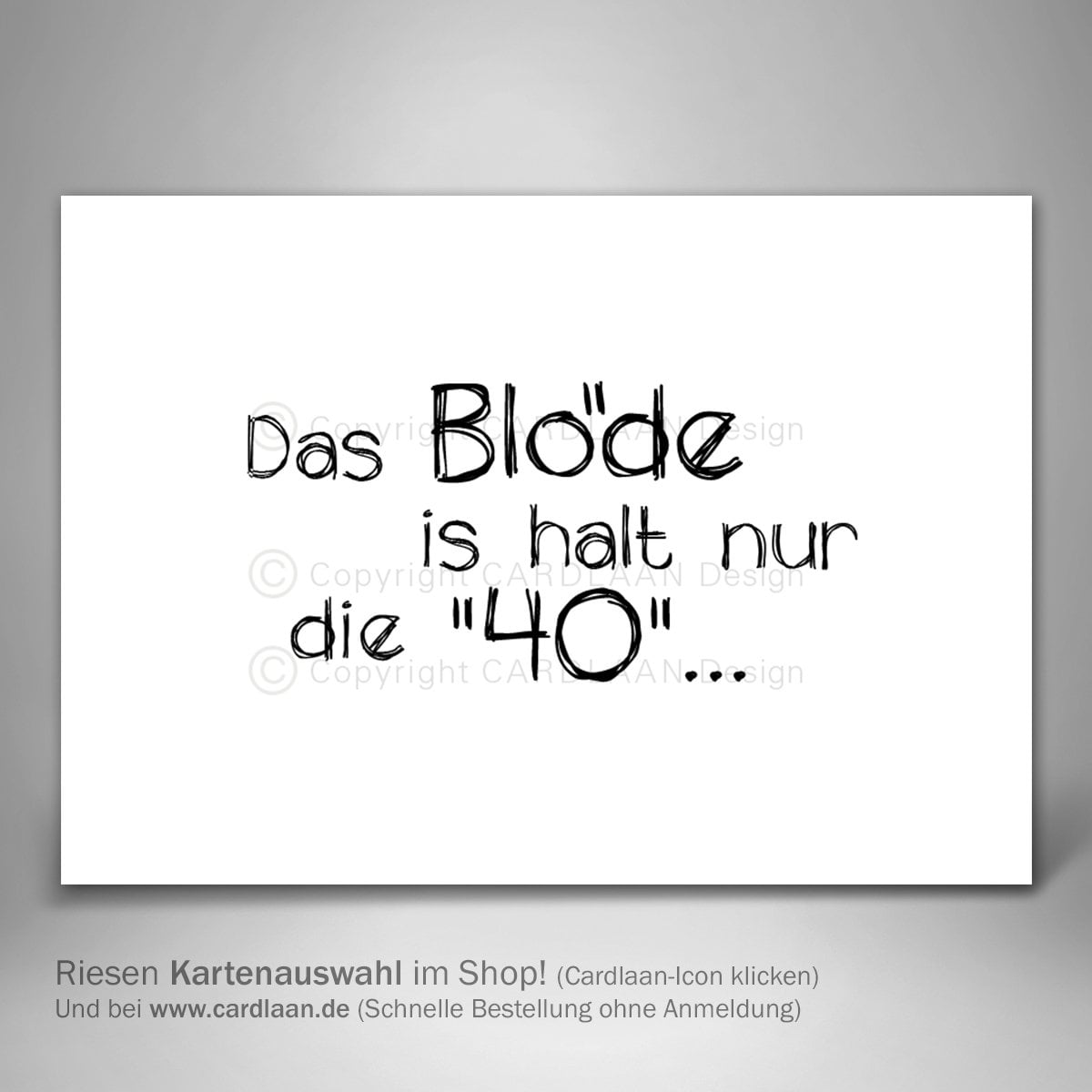 Einladungen 40. Party I lustige Einladung I Witziger Spruch Einladung