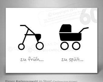 Einladung 40. Geburtstag  I  Einladung Kinderwagen Rollator  I  Einladung 40 Spruch lustig  I  Lustige Einladung 40 I Einladung Idee Frau 40