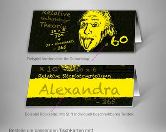 Birthday place cards, 30th, 40th, 50th, 60th birthday place cards, funny place cards, birthday party place cards, party table decorations